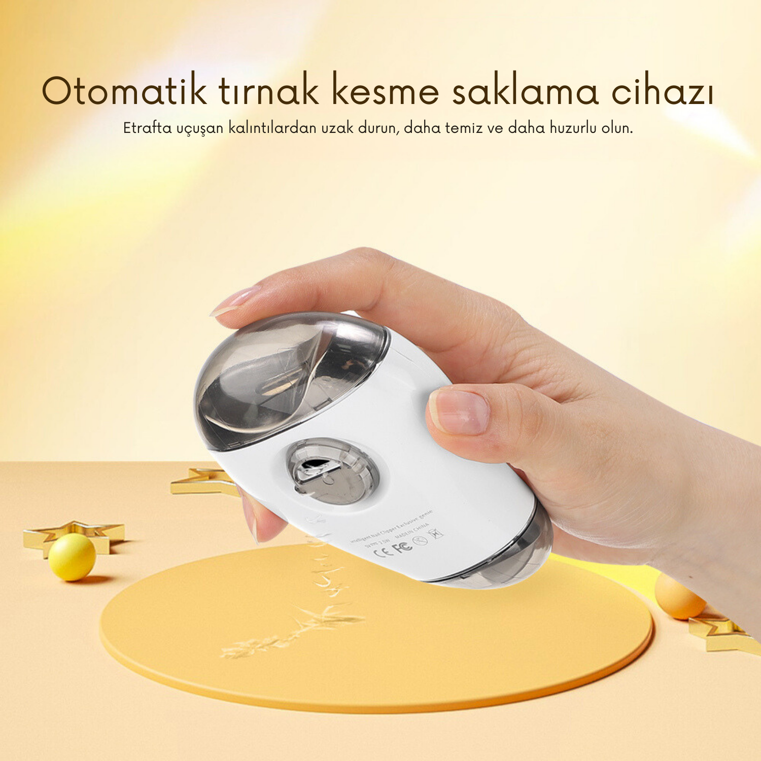 2'si bir arada Elektrikli Tırnak Makası ve Törpüsü