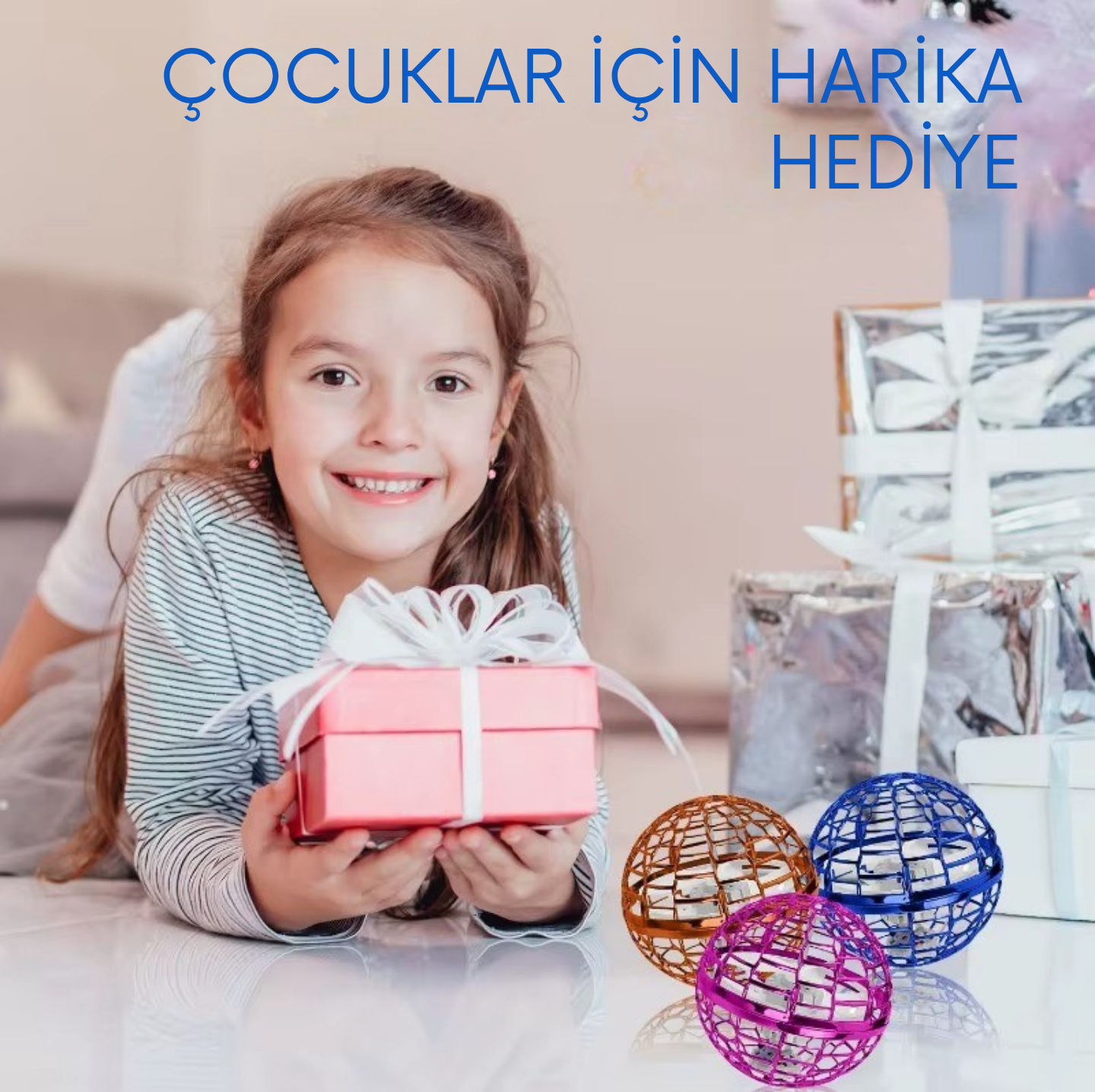 Uçan Işıklı Top – LED Uçan Oyuncak, Çocuklar İçin Mükemmel Hediye